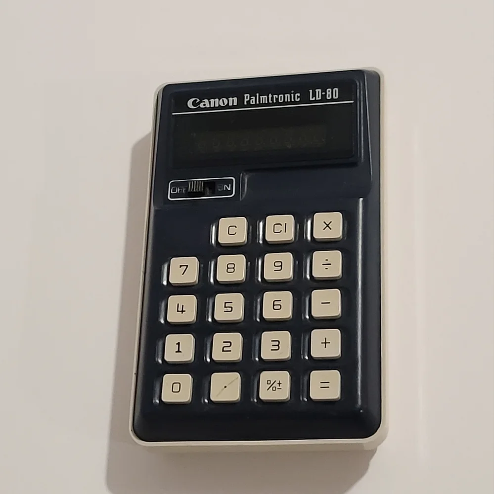 Vintage Canon palmatronic LD-80 calculator